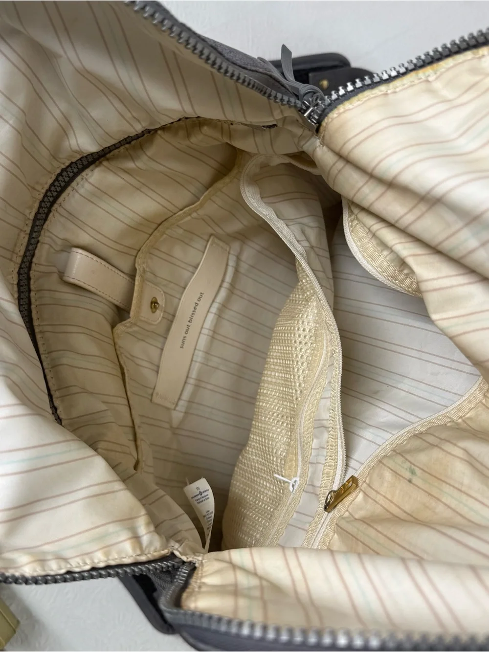E1 Lululemon Kickin’ it Face Forward Backpack Travel School College University